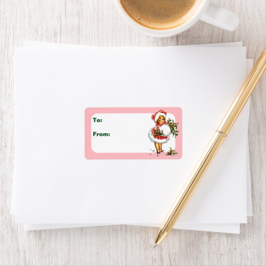 Weihnachtskind Adressaufkleber (Insitu)