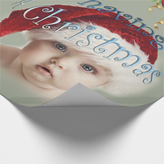 Weihnachtskind Geschenkpapier (Ecke)