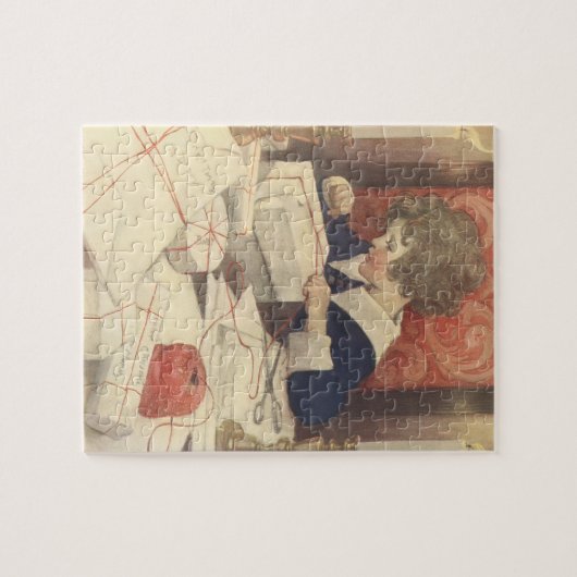 Weihnachtskind, Jessie Willcox Smith Puzzle (Horizontal)