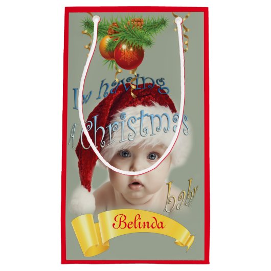 Weihnachtskind Kleine Geschenktüte (Vorderseite)