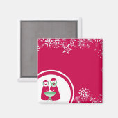 Weihnachtskind Magnet (Vorderseite/Rückseite)