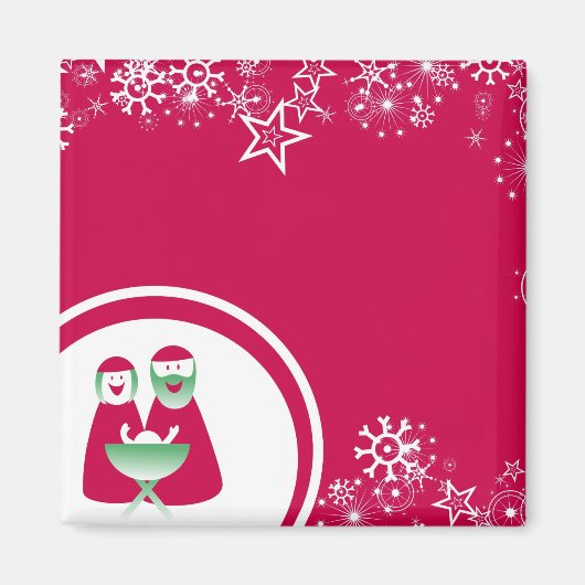 Weihnachtskind Magnet (Vorne)