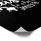 Weihnachtskind Poster (Ecke)