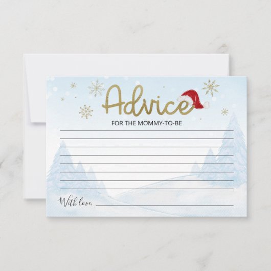 Weihnachtskindbetreuung Einladung (Vorderseite)