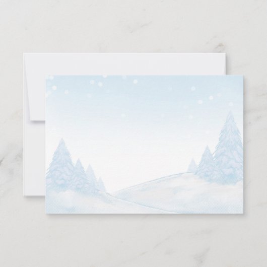 Weihnachtskindbetreuung Einladung (Rückseite)