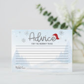 Weihnachtskindbetreuung Einladung (Stehend Vorderseite)