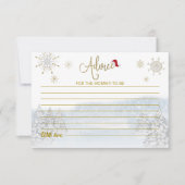 Weihnachtskindbetreuung Einladung (Vorderseite)