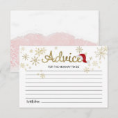 Weihnachtskindbetreuung Einladung (Vorne/Hinten)