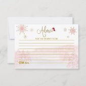 Weihnachtskindbetreuung Einladung (Vorderseite)