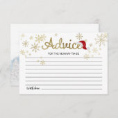 Weihnachtskindbetreuung Einladung (Vorne/Hinten)