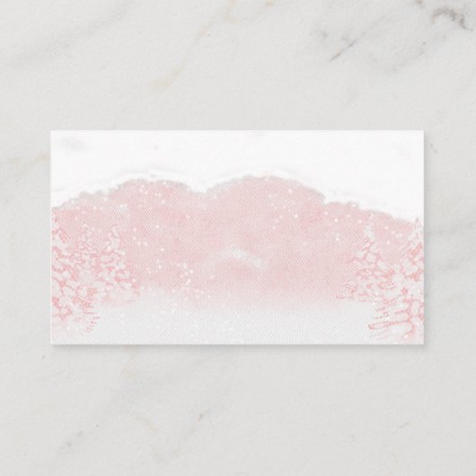 Weihnachtskindduschkarte Begleitkarte (Rückseite)