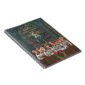 Weihnachtskinder aus dem 19. Jahrhundert Gesang in Notizblock (Rechte Seite)