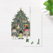Weihnachtskinder aus dem 19. Jahrhundert rund um e (Schreibtisch)