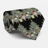 Weihnachtskinder aus dem 19. Jahrhundert rund um e Krawatte (Gerollt)