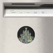 Weihnachtskinder aus dem 19. Jahrhundert rund um e Magnet (In Situ (Geschirrspüler))