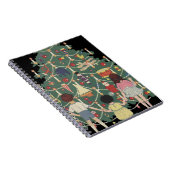 Weihnachtskinder aus dem 19. Jahrhundert rund um e Notizblock (Rechte Seite)