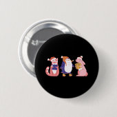 Weihnachtskinder Button (Vorne & Hinten)