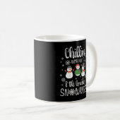 Weihnachtskinder der achten Klasse mit meinem Schn Kaffeetasse (VorderseiteRechts)