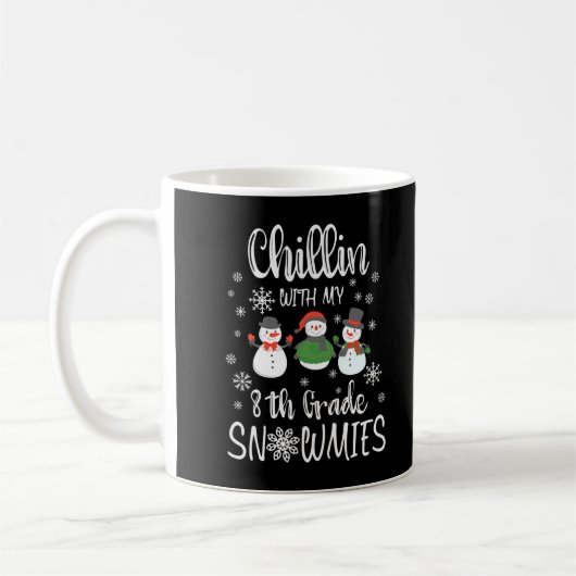 Weihnachtskinder der achten Klasse mit meinem Schn Kaffeetasse (Links)