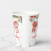Weihnachtskinder-Duschpapier-Tasse Pappbecher (Rechts)