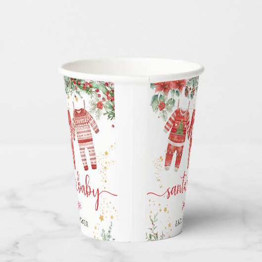 Weihnachtskinder-Duschpapier-Tasse Pappbecher (Rechts)