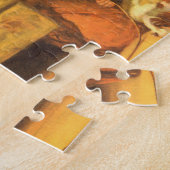 Weihnachtskinder für den Weihnachtsmann Gewartet Puzzle (Seite)