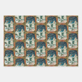 Weihnachtskinder Geschenkpapier Set (Vorderseite 2)