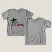 Weihnachtskinder Grau-Shirt (Design Vorderseite & Rückseite)