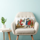 Weihnachtskinder Lendenkissen (Stuhl )