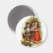 Weihnachtskinder Magnet (Vorderseite/Rückseite)