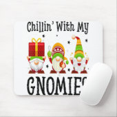 Weihnachtskinder mit meiner Gnomen-Weihnachtsmannm Mousepad (Mit Mouse)