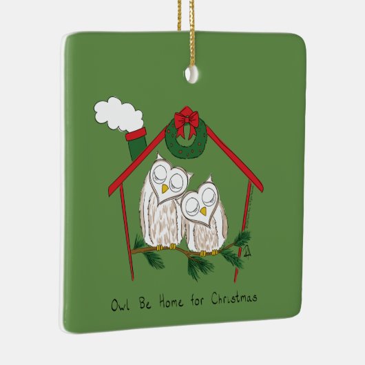 Weihnachtskinder Niedlich Keramikornament (Rechts)