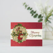 Weihnachtskinder Postkarte (Stehend Vorderseite)