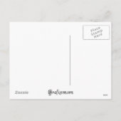 Weihnachtskinder Postkarte (Rückseite)