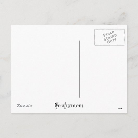 Weihnachtskinder Postkarte (Rückseite)