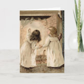 Weihnachtskinder suchen nach Weihnachten (Vorderseite)