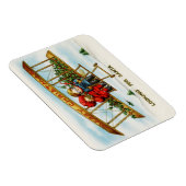 Weihnachtskinder suchen nach Weihnachten Magnet (Rechte Seite)