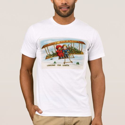 Weihnachtskinder suchen nach Weihnachten T-Shirt (Vorderseite)