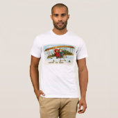 Weihnachtskinder suchen nach Weihnachten T-Shirt (Vorne ganz)