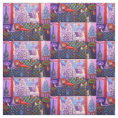Weihnachtskinder-u. Stoff (Muster)