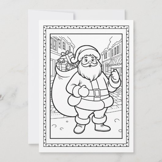 Weihnachtskinder Weihnachtsweihnachtskarte Feiertagskarte (Vorderseite)