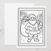 Weihnachtskinder Weihnachtsweihnachtskarte Feiertagskarte (Vorne/Hinten)