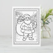 Weihnachtskinder Weihnachtsweihnachtskarte Feiertagskarte (Stehend Vorderseite)