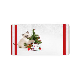 Weihnachtskinderadressen Adressaufkleber