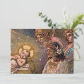 Weihnachtskinderkarte oder Einladung (Stehend Vorderseite)