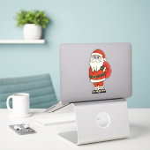 Weihnachtskippen Aufkleber (Laptop auf Schreibtisch)