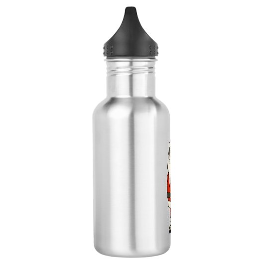 Weihnachtskippen Edelstahlflasche (Links)