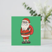 Weihnachtskippen Einladung (Stehend Vorderseite)