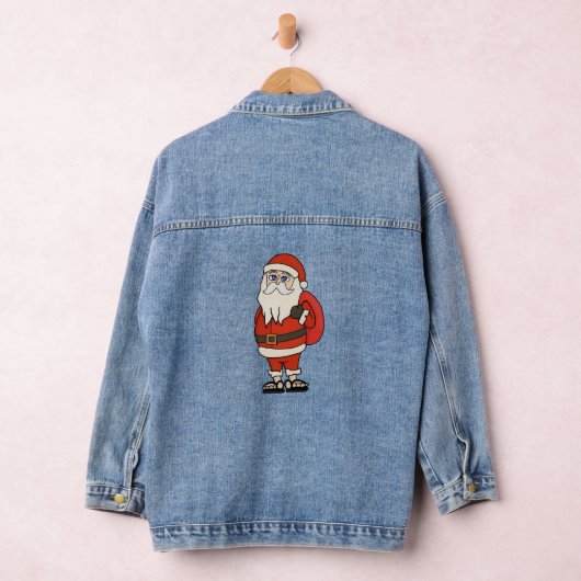 Weihnachtskippen Jeansjacke (Hangar)