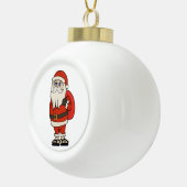 Weihnachtskippen Keramik Kugel-Ornament (Rechts)